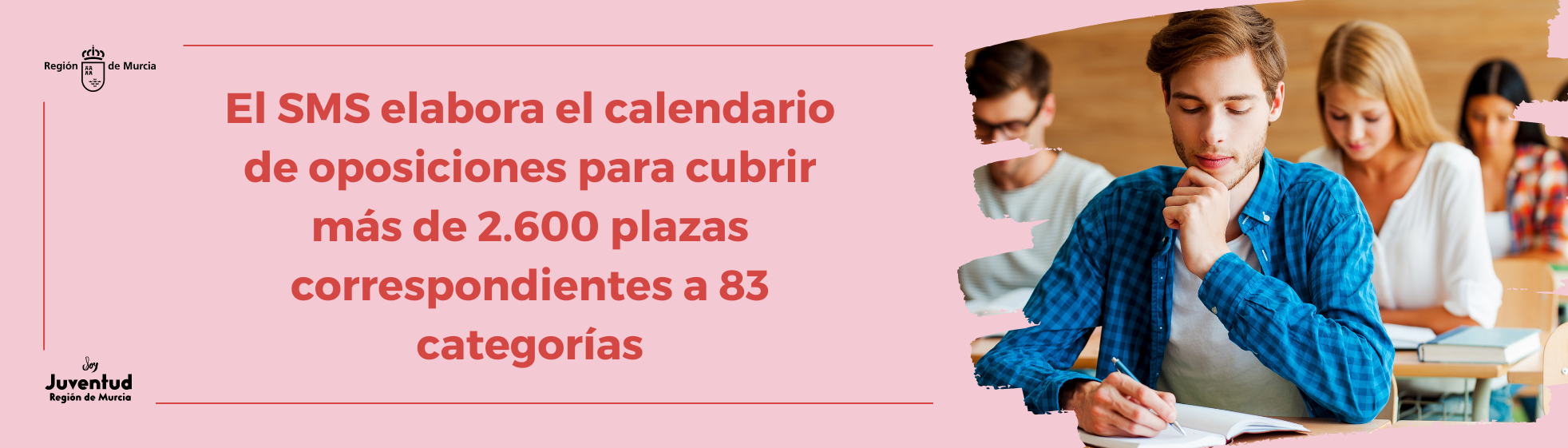 El SMS elabora el calendario de oposiciones para cubrir más de 2.600 plazas correspondientes a 83 categorías