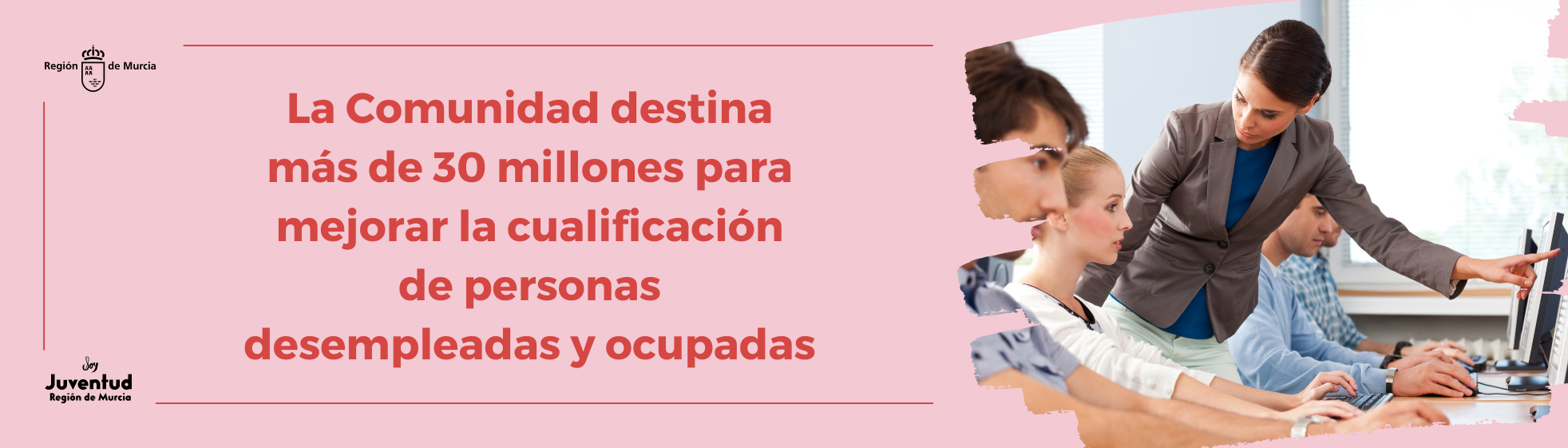 La Comunidad destina más de 30 millones para mejorar la cualificación de personas desempleadas y ocupadas