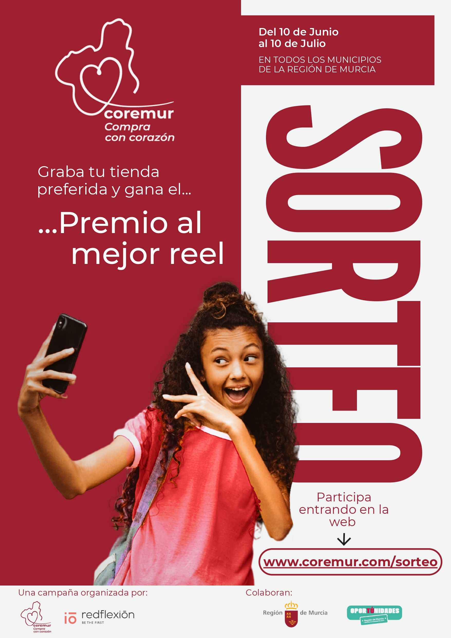 ¡Es hora de sacar tu lado creativo participando en el sorteo #jóvenesconcomercio y gana hasta 300 € para gastar en comercios locales!