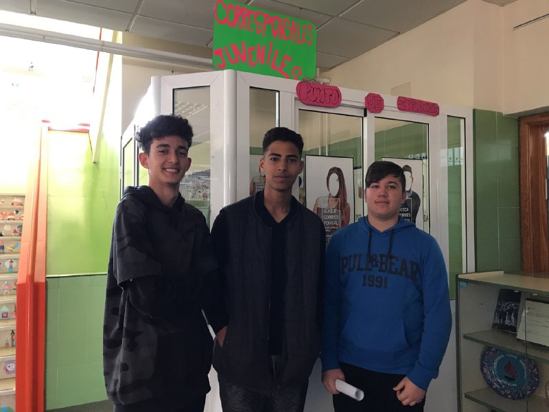 Lara y Rosario, corresponsales del CC Amor de Dios de Bullas