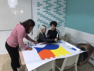 Corresponsales del Conservatorio de San Javier en su local