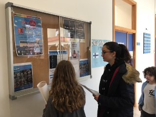 Colegio Sagrado Corazón, San Javier, corresponsales en su local