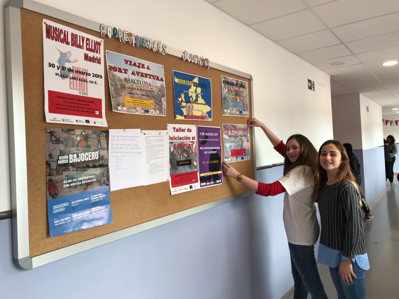 Camila, Silvia y Sofía, del IES Luis Manzanares de Torre Pacheco
