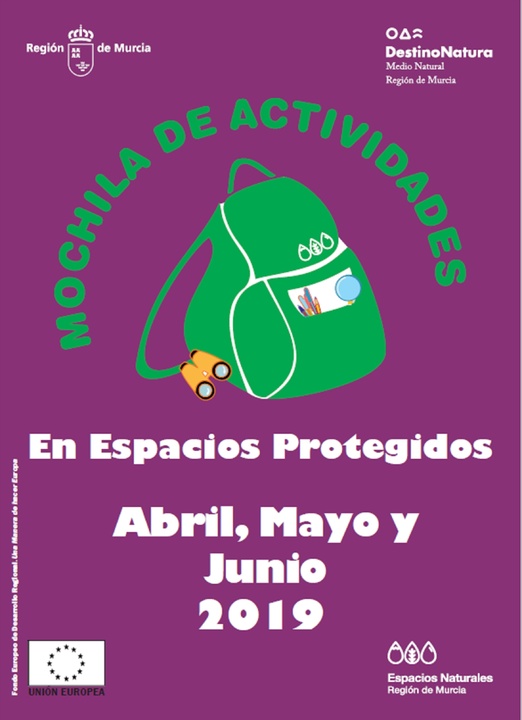 Mochila de Actividades de Abril a Junio 2019